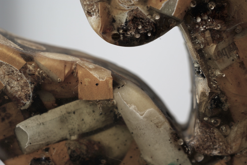 A Cigaflora pseudo-botanical sculpture made from cigarette waste, photo 13