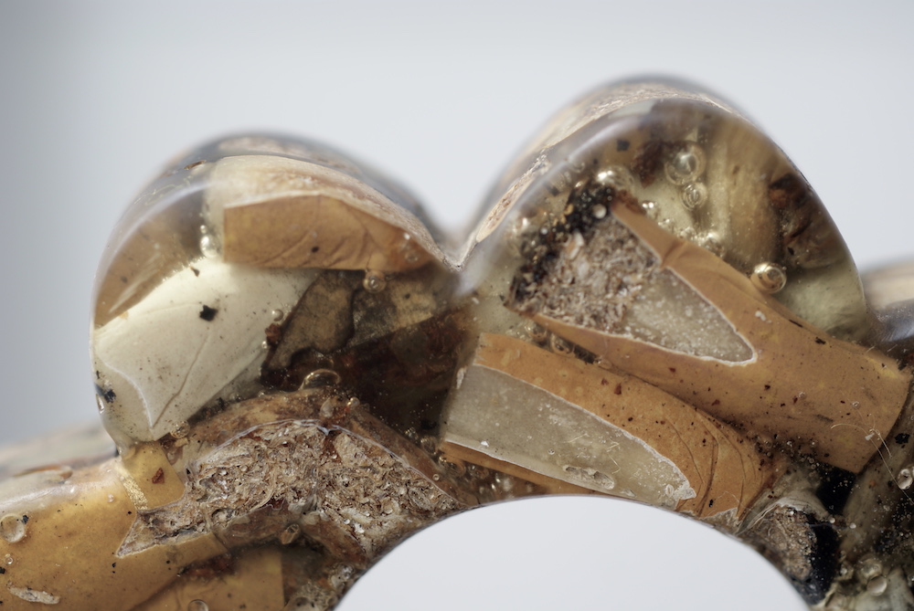 A Cigaflora pseudo-botanical sculpture made from cigarette waste, photo 6