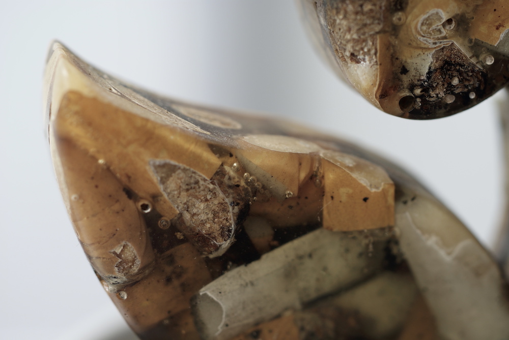 A Cigaflora pseudo-botanical sculpture made from cigarette waste, photo 7