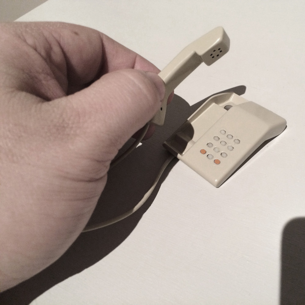 Drollerphone2 miniature telephone, photo 3