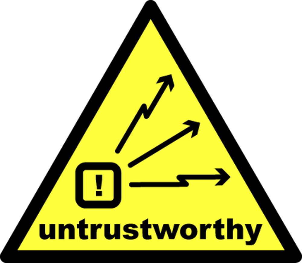 Warnings sticker design 7