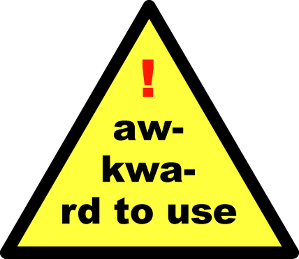 Warnings sticker design 8